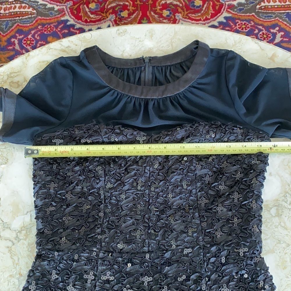 Decode 1.8 LBD Lace & Sequin 50’s Style Dress - Picture 12 of 16